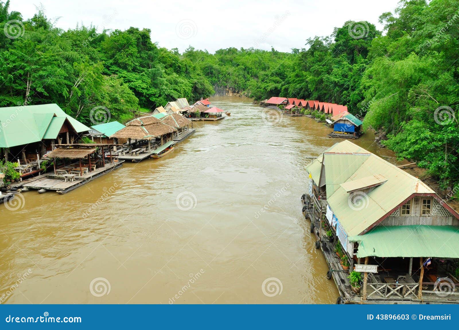 Float raft downstream stock image. Image of house, float 43896603