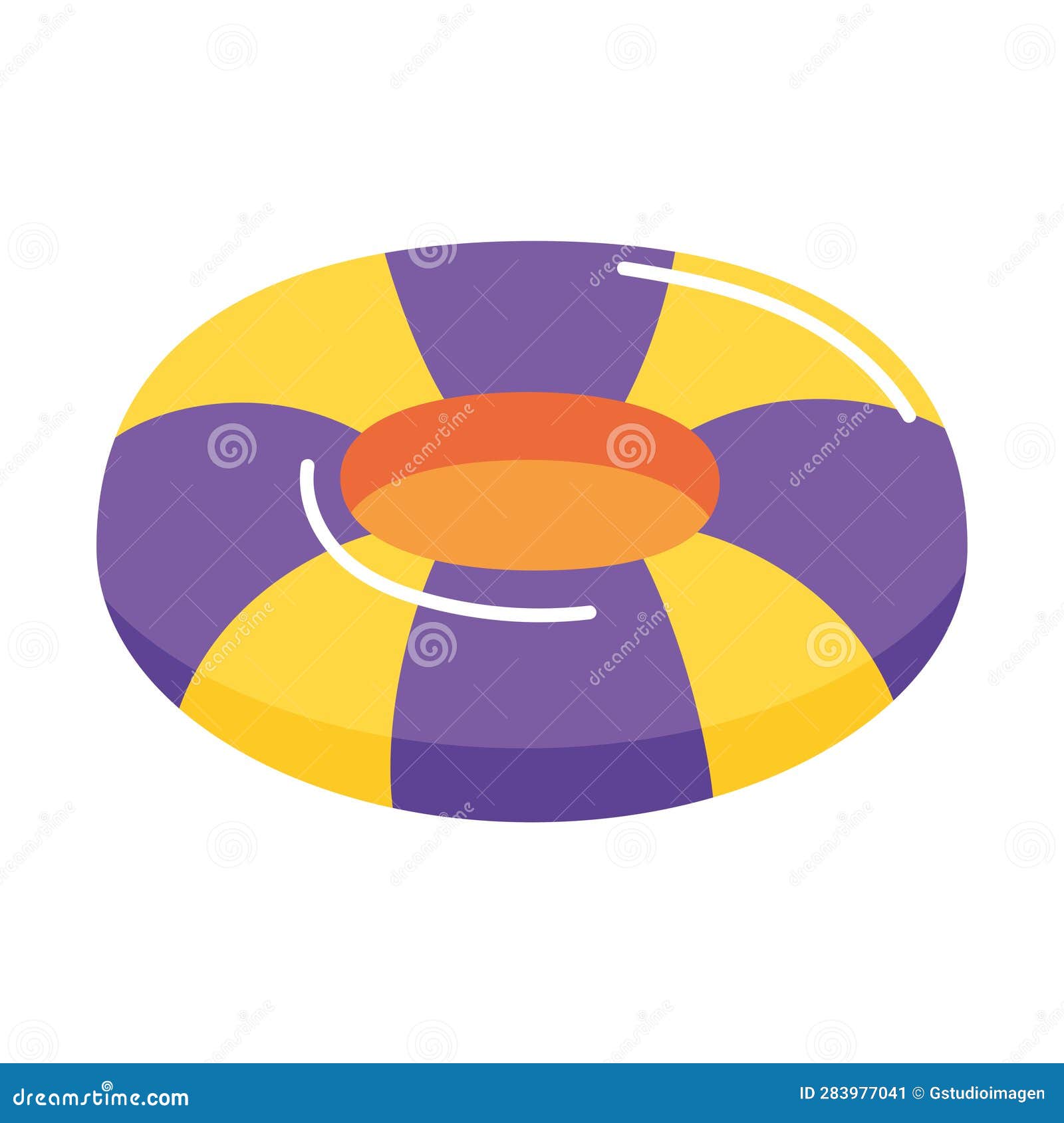 Float ring lifeguard stock vector. Illustration of poolside 283977041
