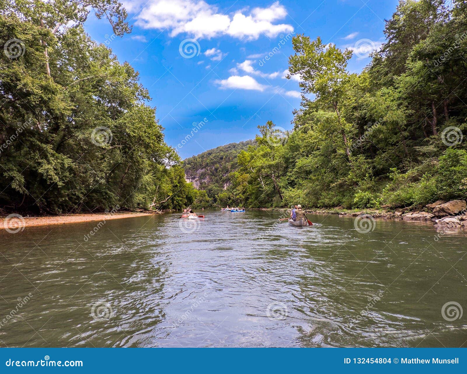 Float Trip Down the Meramec River Editorial Stock Image Image of