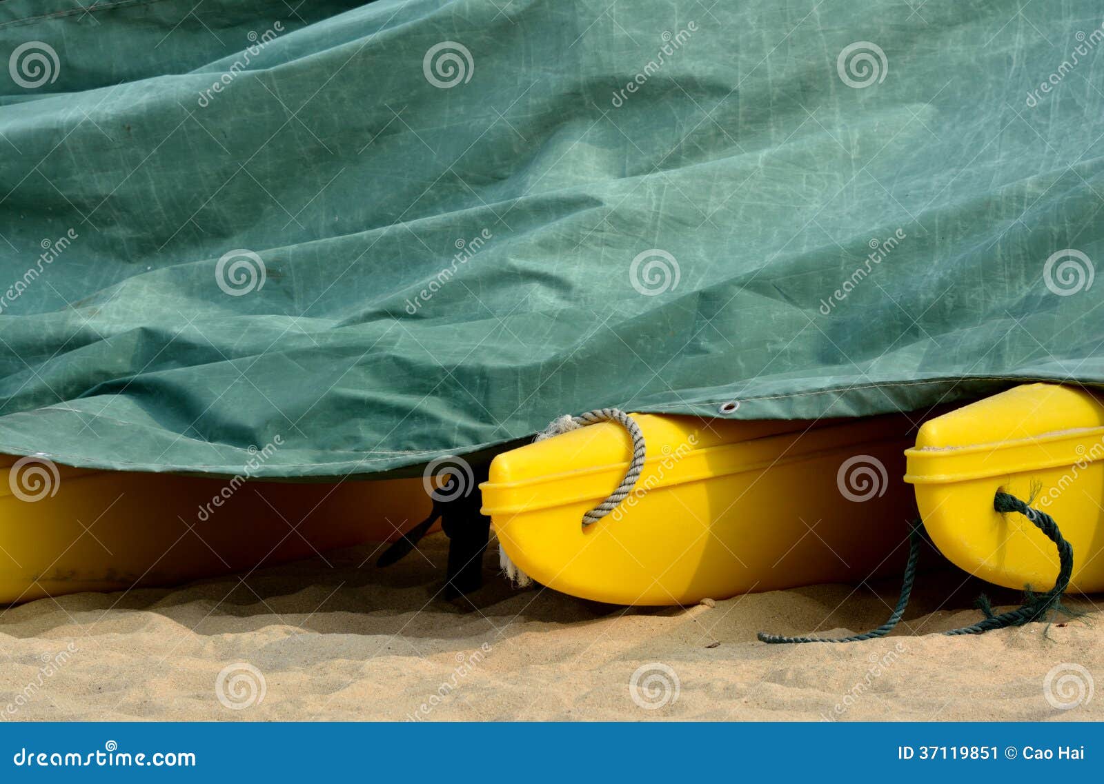 Floater of Boat Under Cover Stock Image Image of maritime, yacht