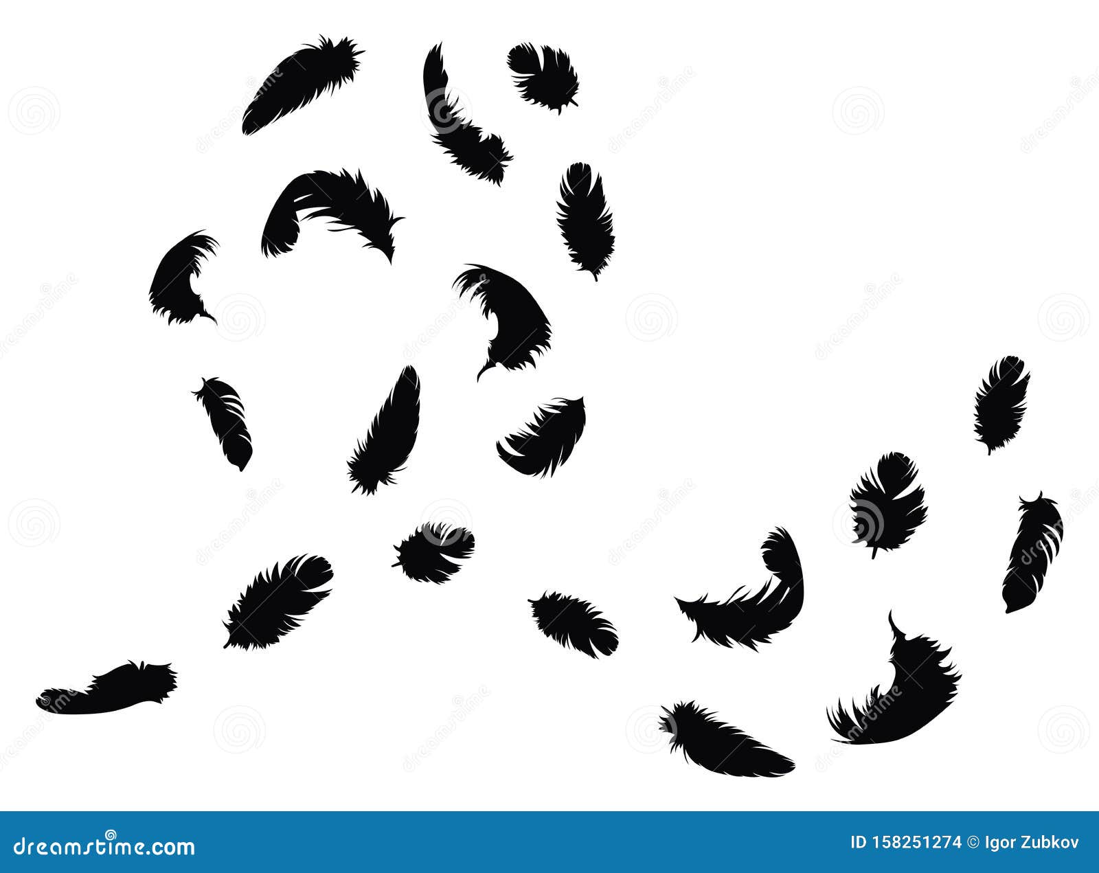 Feather Tattoo Stock Illustrations  51102 Feather Tattoo Stock  Illustrations Vectors  Clipart  Dreamstime