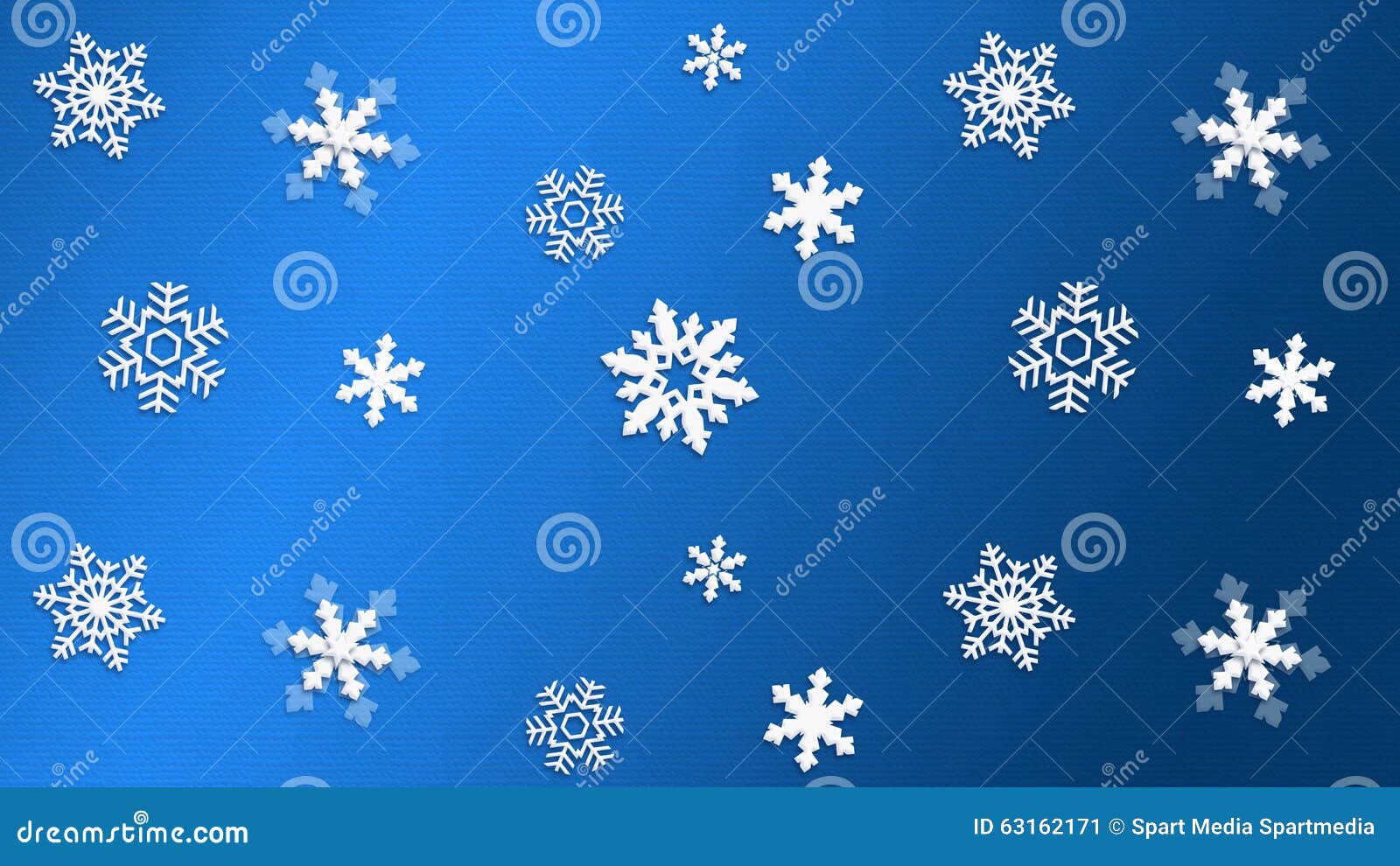 Joyeux Noël Carte Bleue Flocon De Neige Lumières Décoration | Vecteur