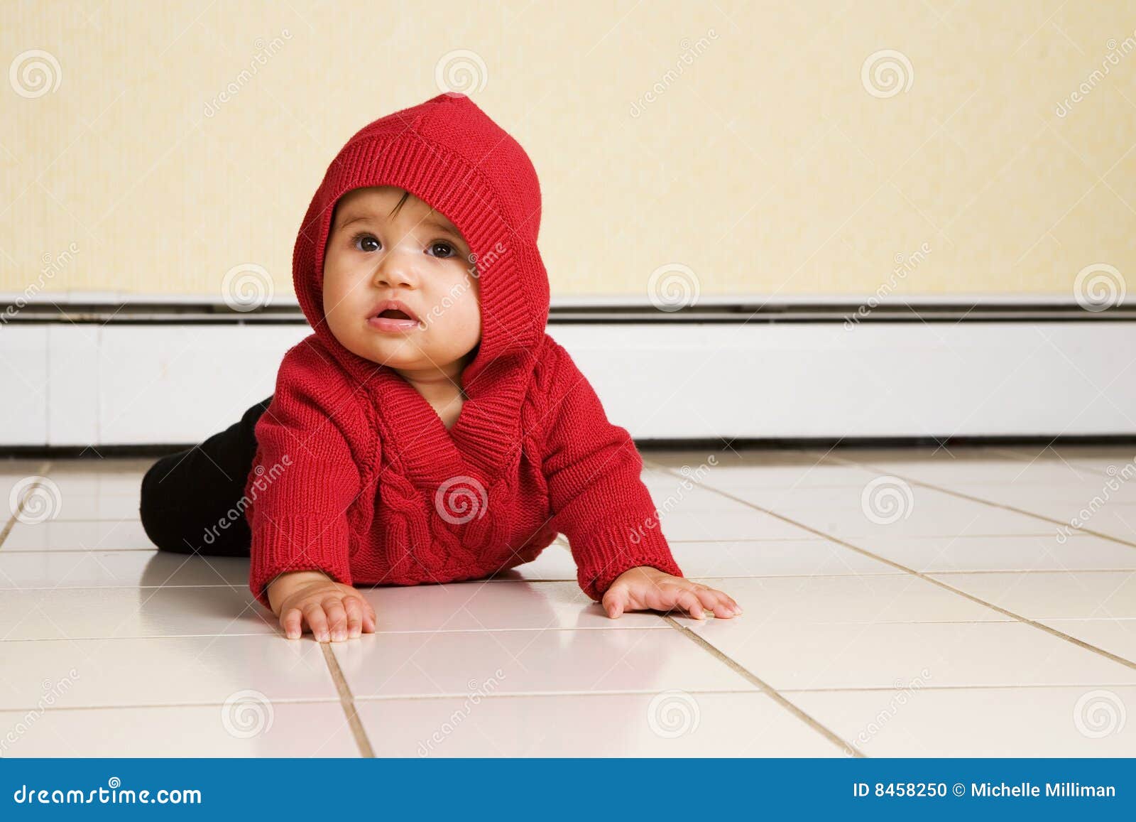 Floor Baby stock photo. Image of looking, child, young 8458250