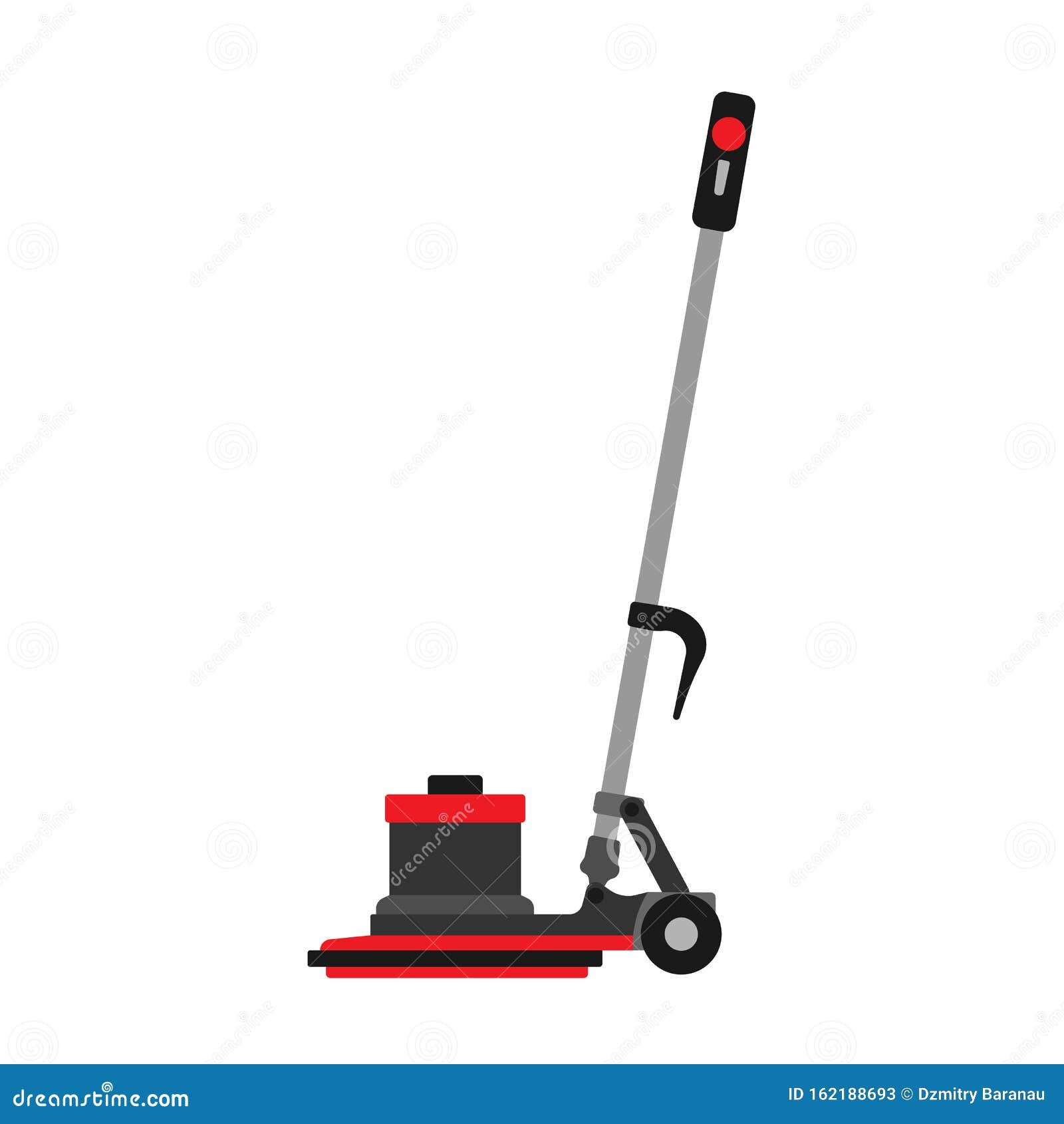 Floor Buffer Service Machine Cleaner Equipment Vector Business