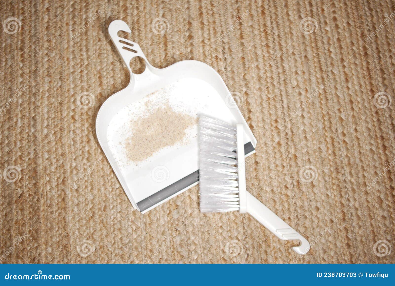 Floor Dust with Dust Pan Close Up , Stock Image Image of home, tool