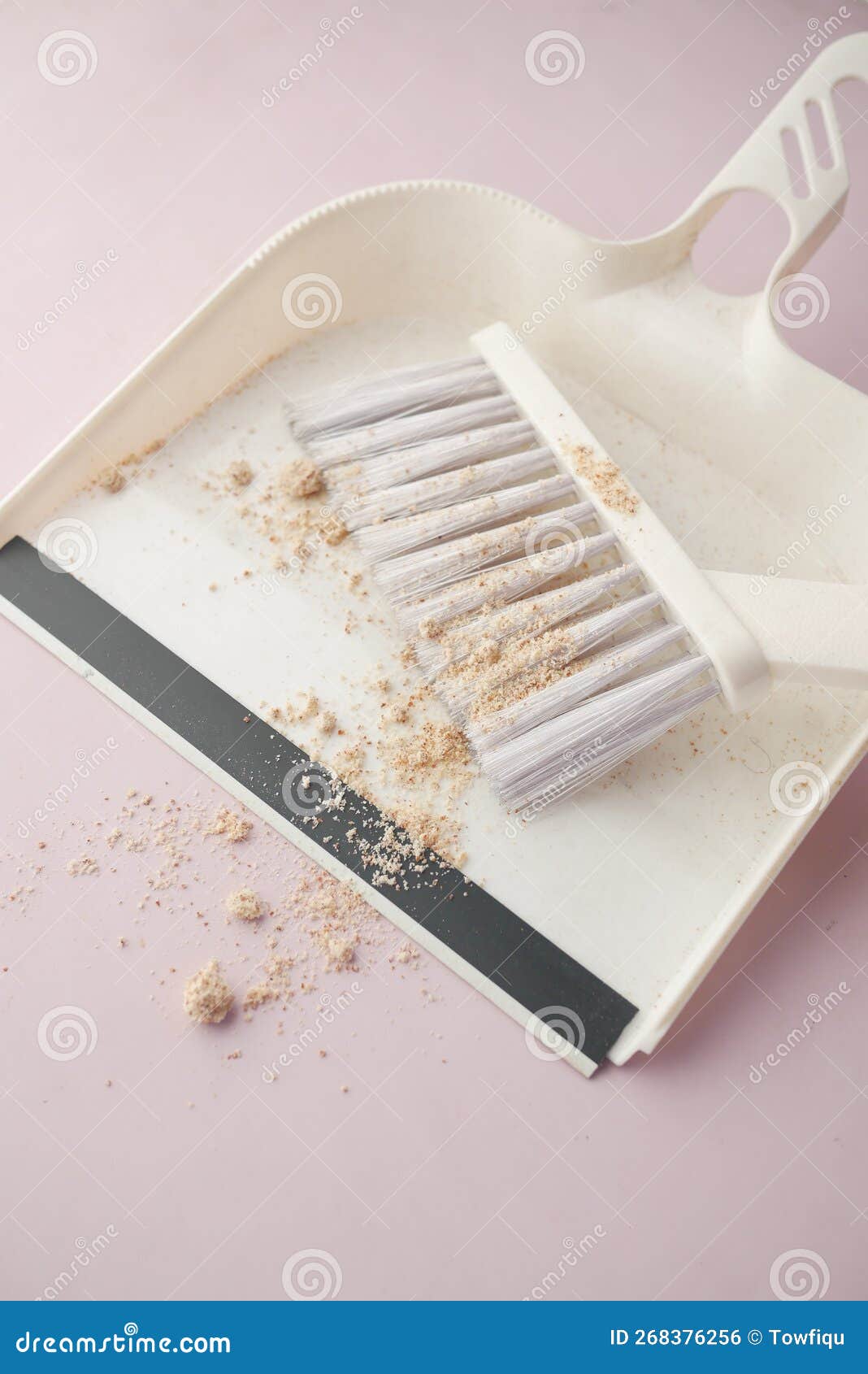 Floor Dust with Dust Pan Close Up , Stock Photo Image of home, dusty