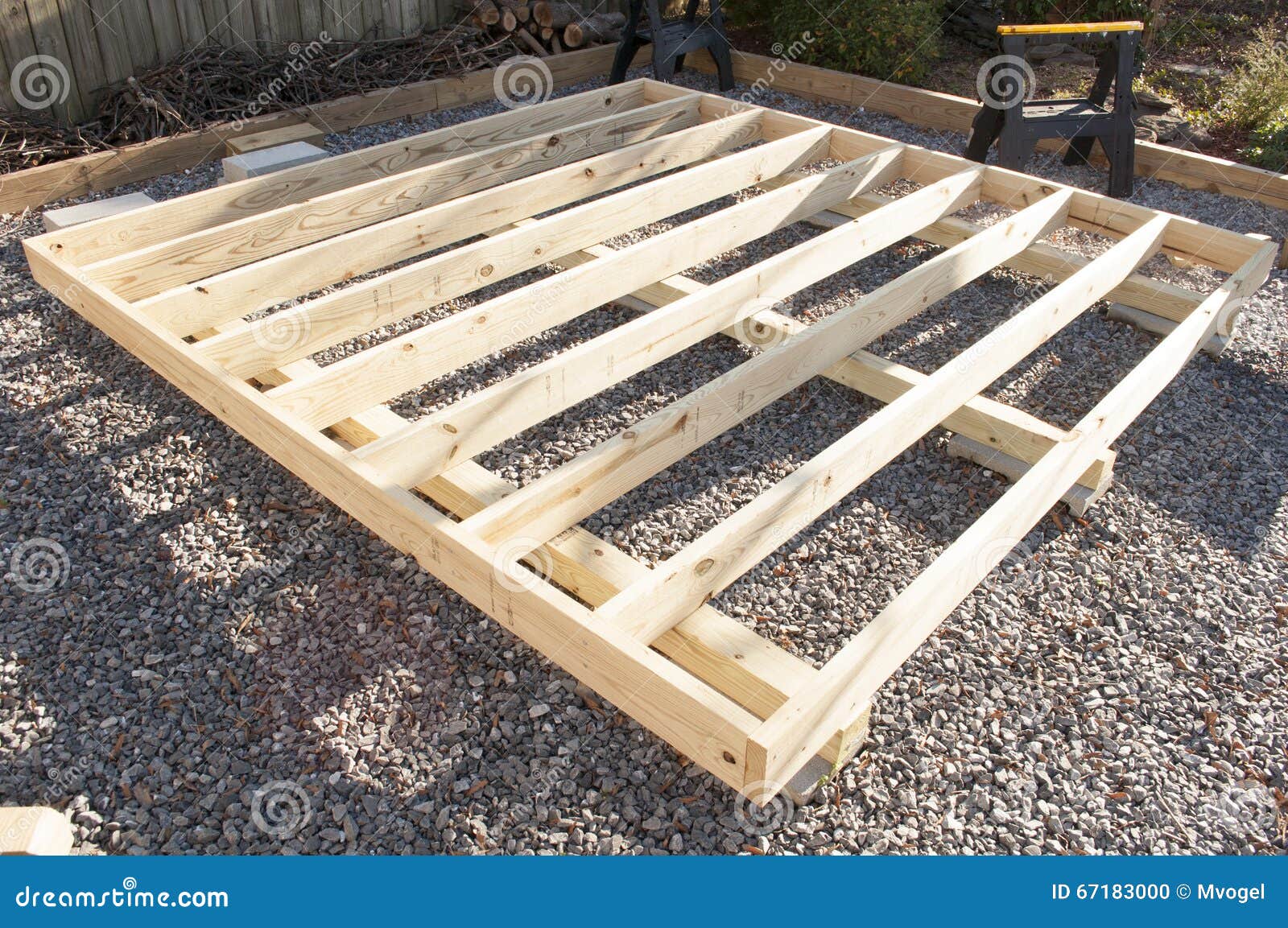 Floor Joist Construction stock photo. Image of ...