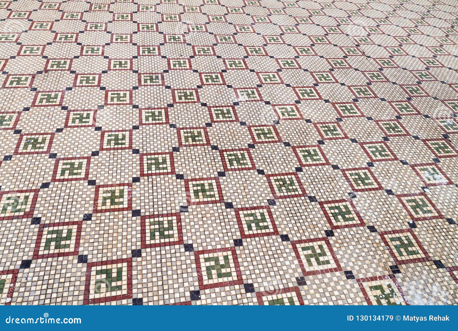 floor mosaics in casa de la cultura benjamin duarte in cienfuegos, cub