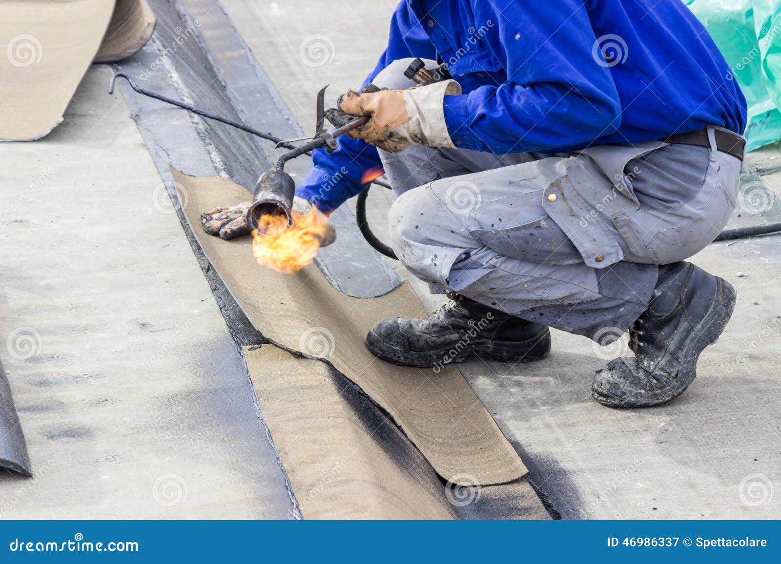 floor slab waterproofing works