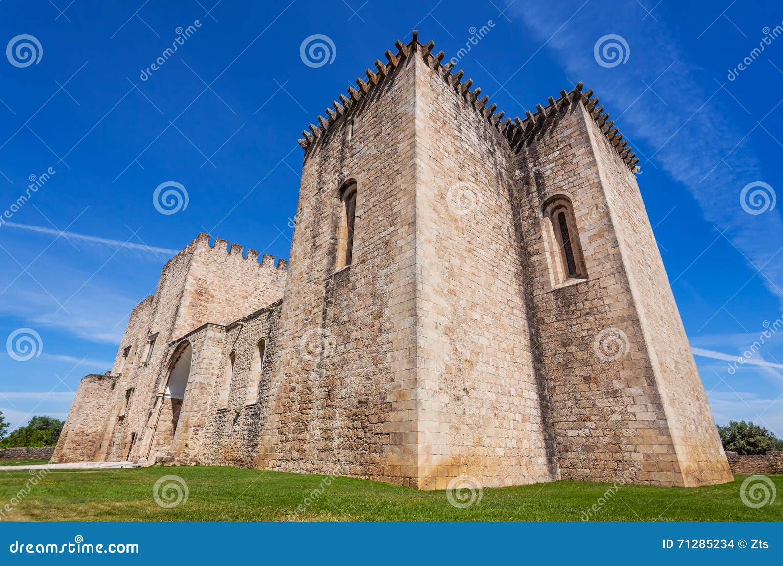 flor da rosa monastery in crato. belonged to the hospitaller knights