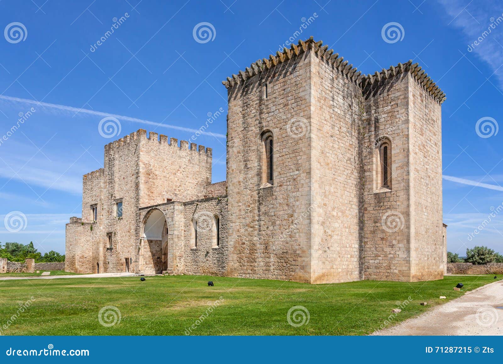 flor da rosa monastery in crato. belonged to the hospitaller knights