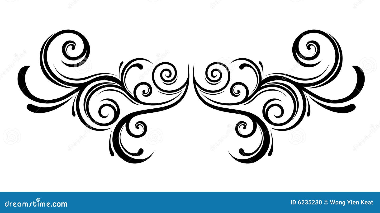 Flora Ornament stock vector. Illustration of isolated ...