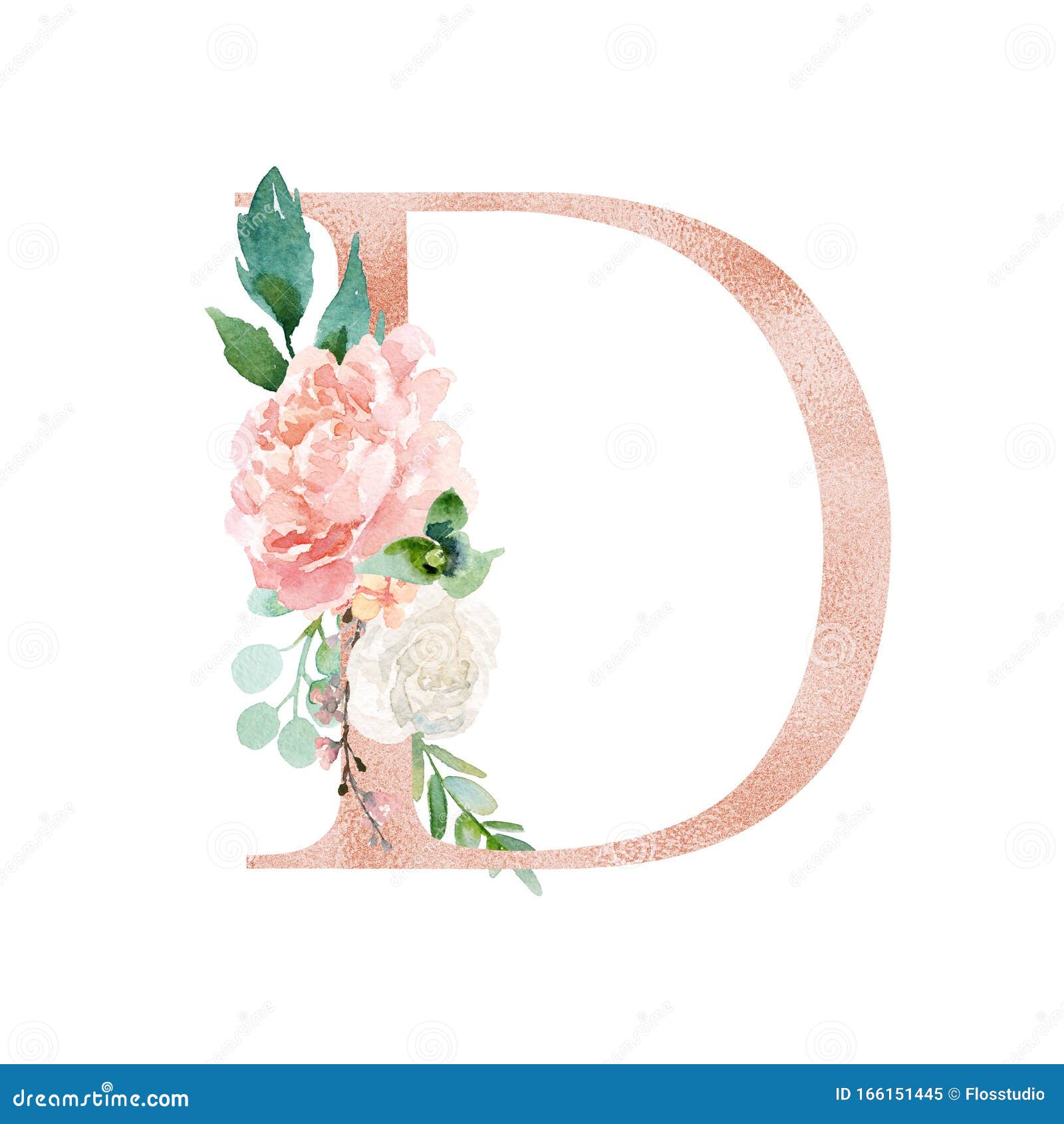 Floral Letter H Design Template. Mother's Das Flower Logo Type Design