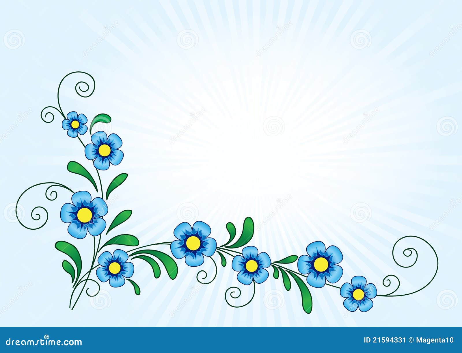 Floral background stock vector. Illustration of backdrop - 21594331