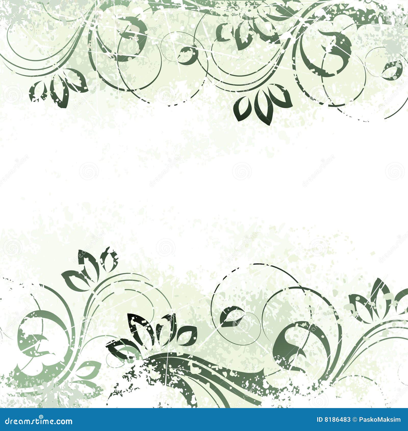 floral background motif