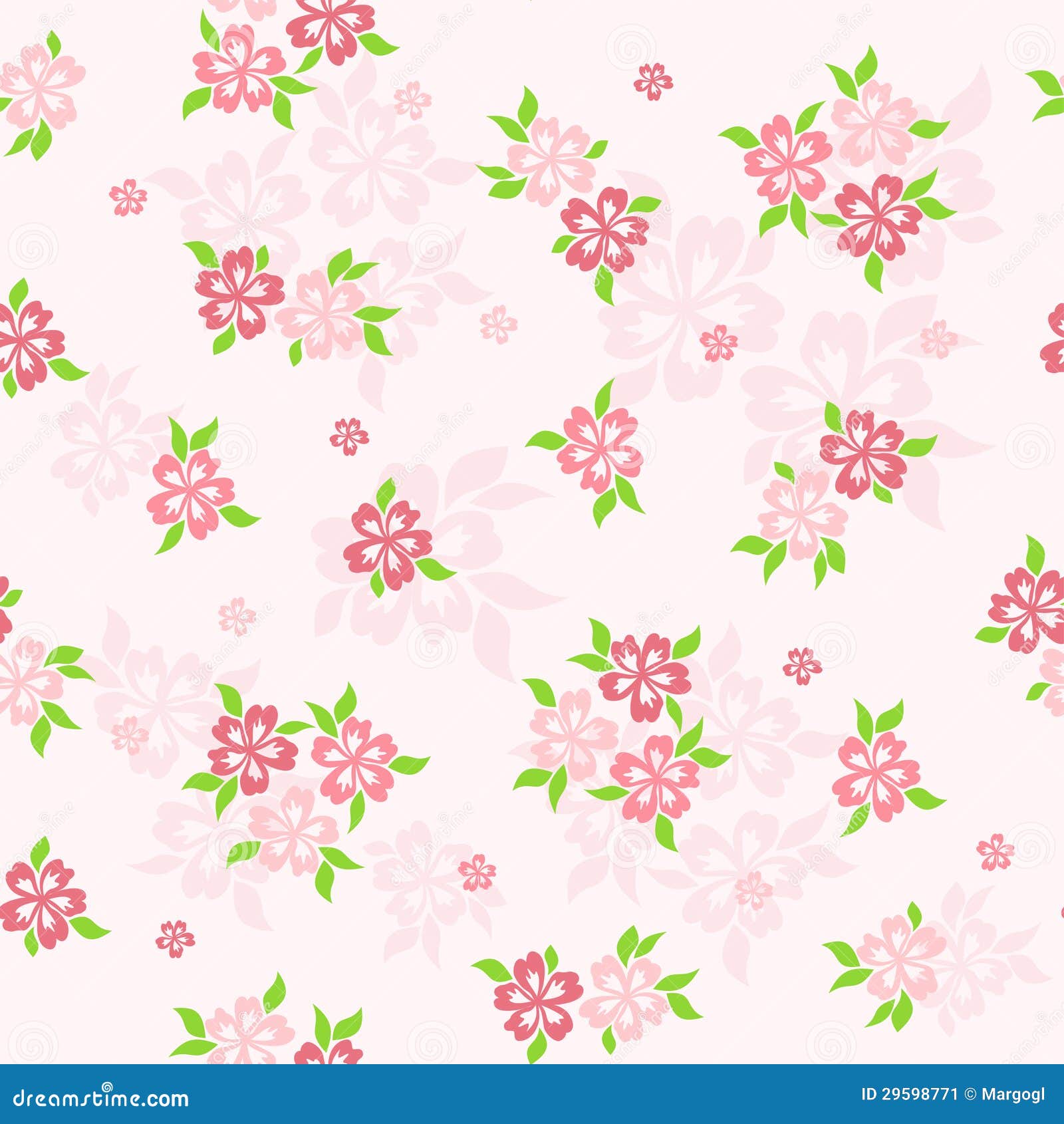 Floral Background for Scrapbook. Stock Vector - Illustration of wedding