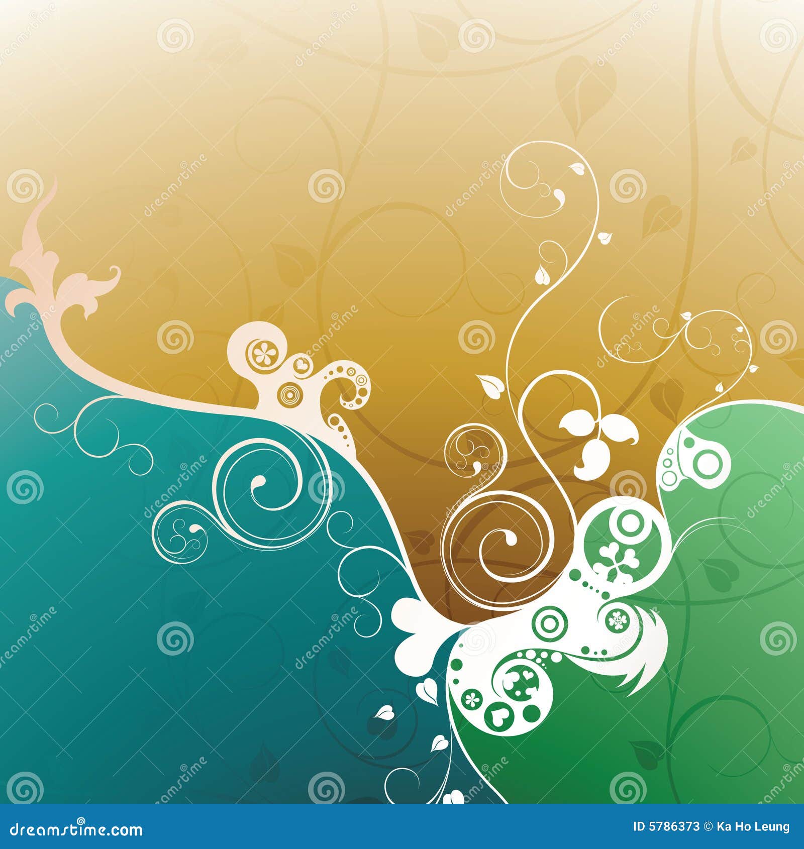 Floral Design Background stock illustration. Illustration of background