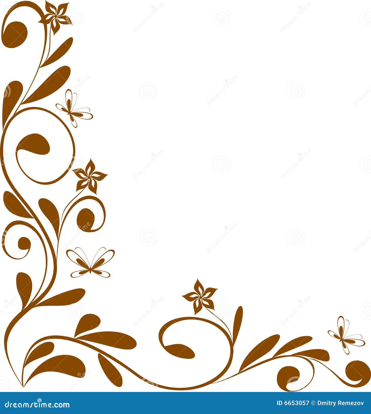 Floral design corner stock vector Image of decoration Floral design corner stock vector Image of decoration