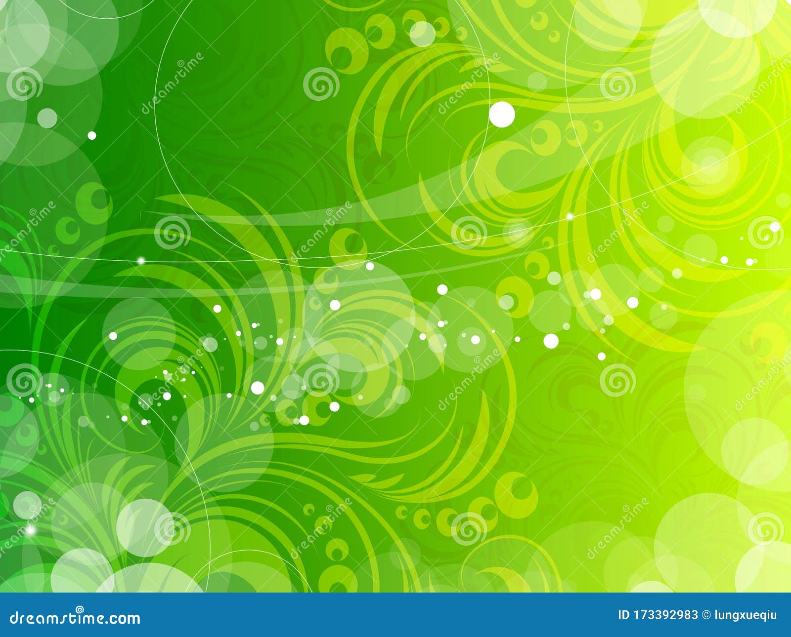 Floral Flower Green Yellow Nature Mystic Abstract Pattern Texture Beautiful Background  Wallpaper Stock Illustration - Illustration of ethnic, beautiful: 173392983