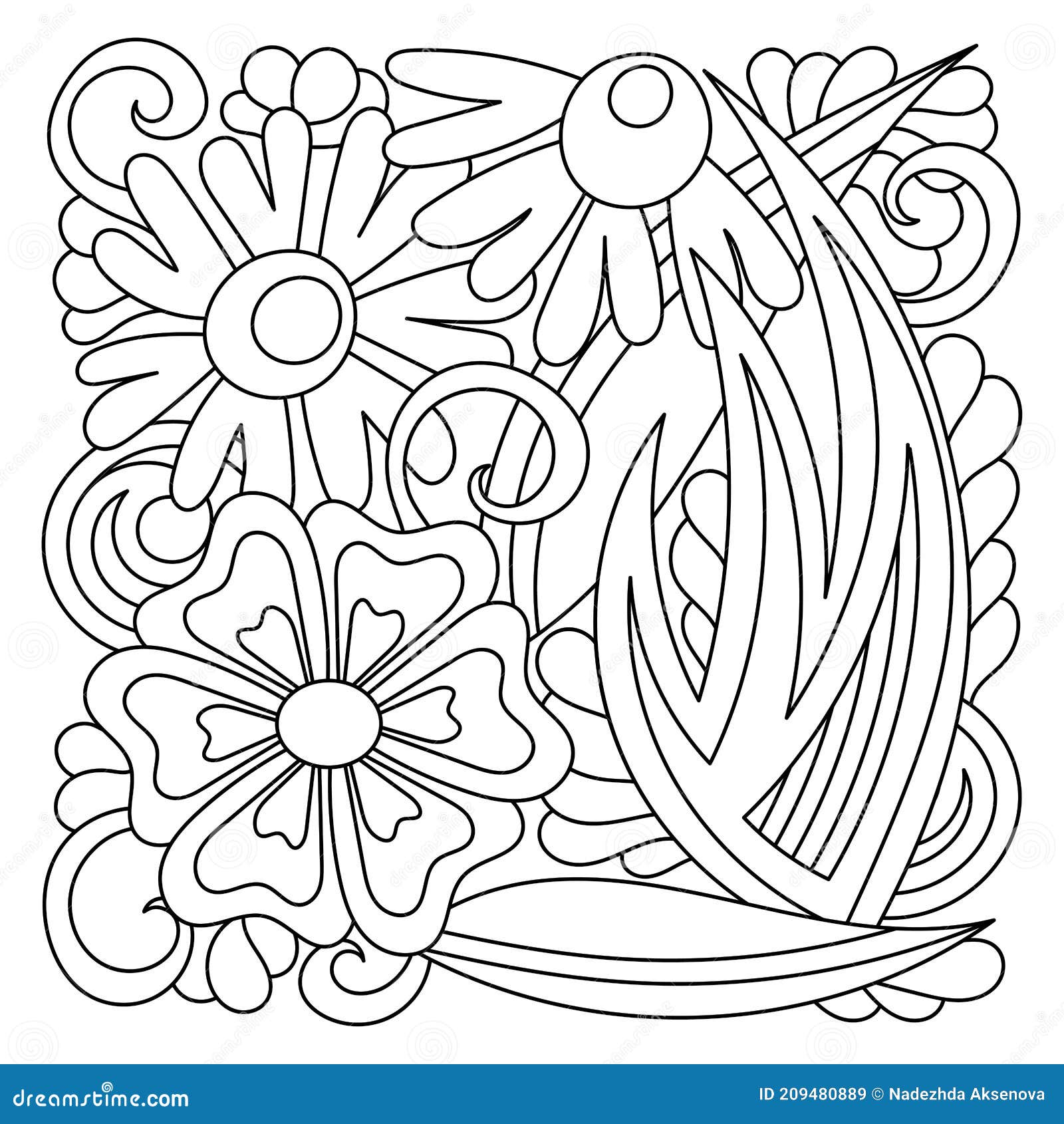 Bag and Things on it.Cosmetics and Accessories.Coloring Book Antistress for  Children and Adults Stock Vector - Illustration of accessory, outline:  249270312