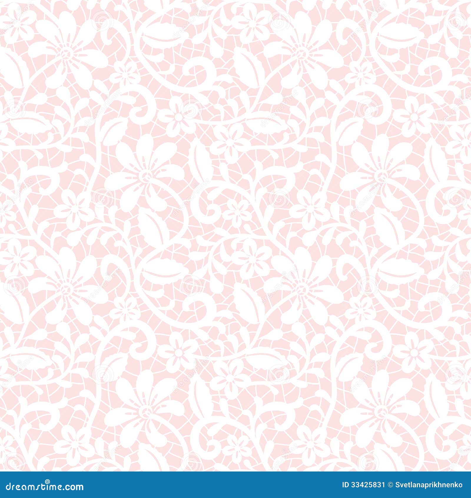 Floral lace pattern stock vector. Illustration of retro ...