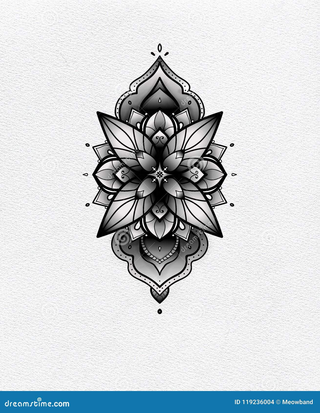 Floral mandala tattoo by mors tattoo - Tattoogrid.net