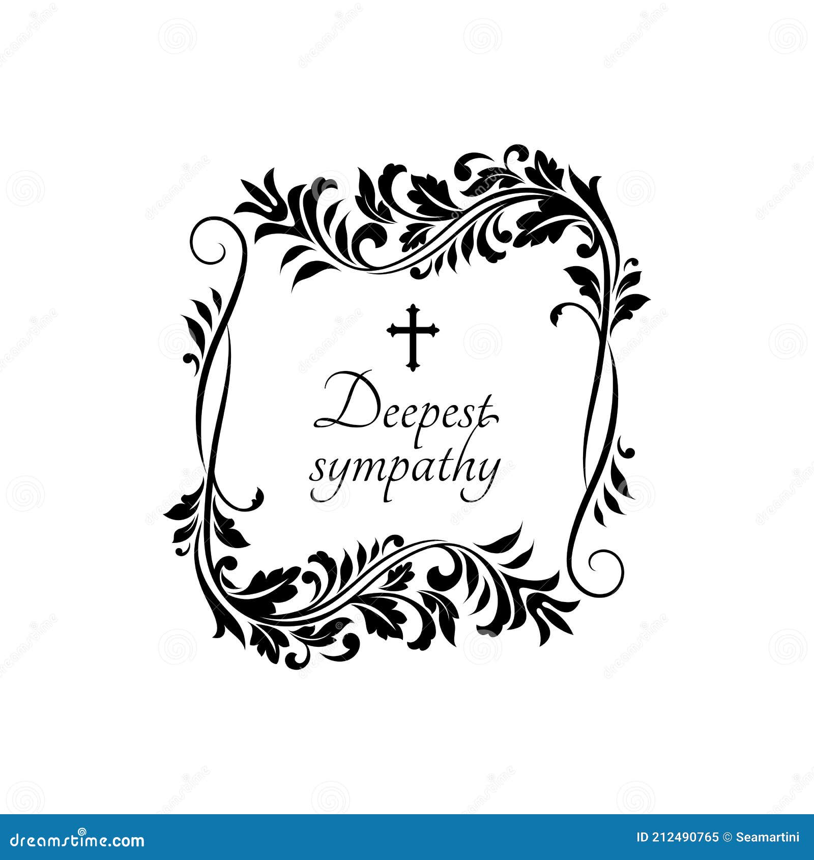 RIP Lettering on Gravestone in Ornamental Frame Stock Vector - Illustration  of black, memorial: 213607309