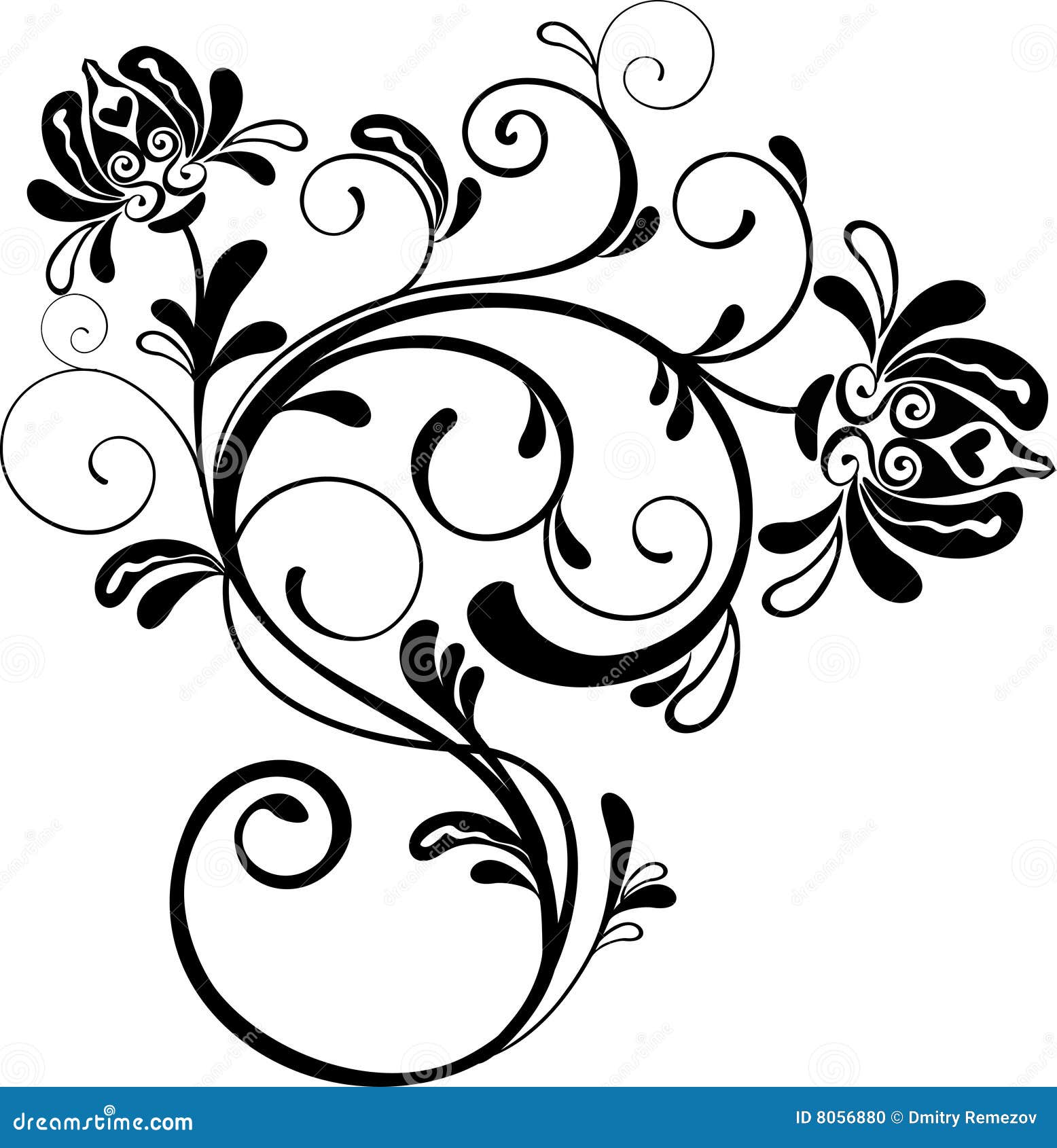 Floral ornament vector stock vector Illustration of Floral ornament vector stock vector Illustration of