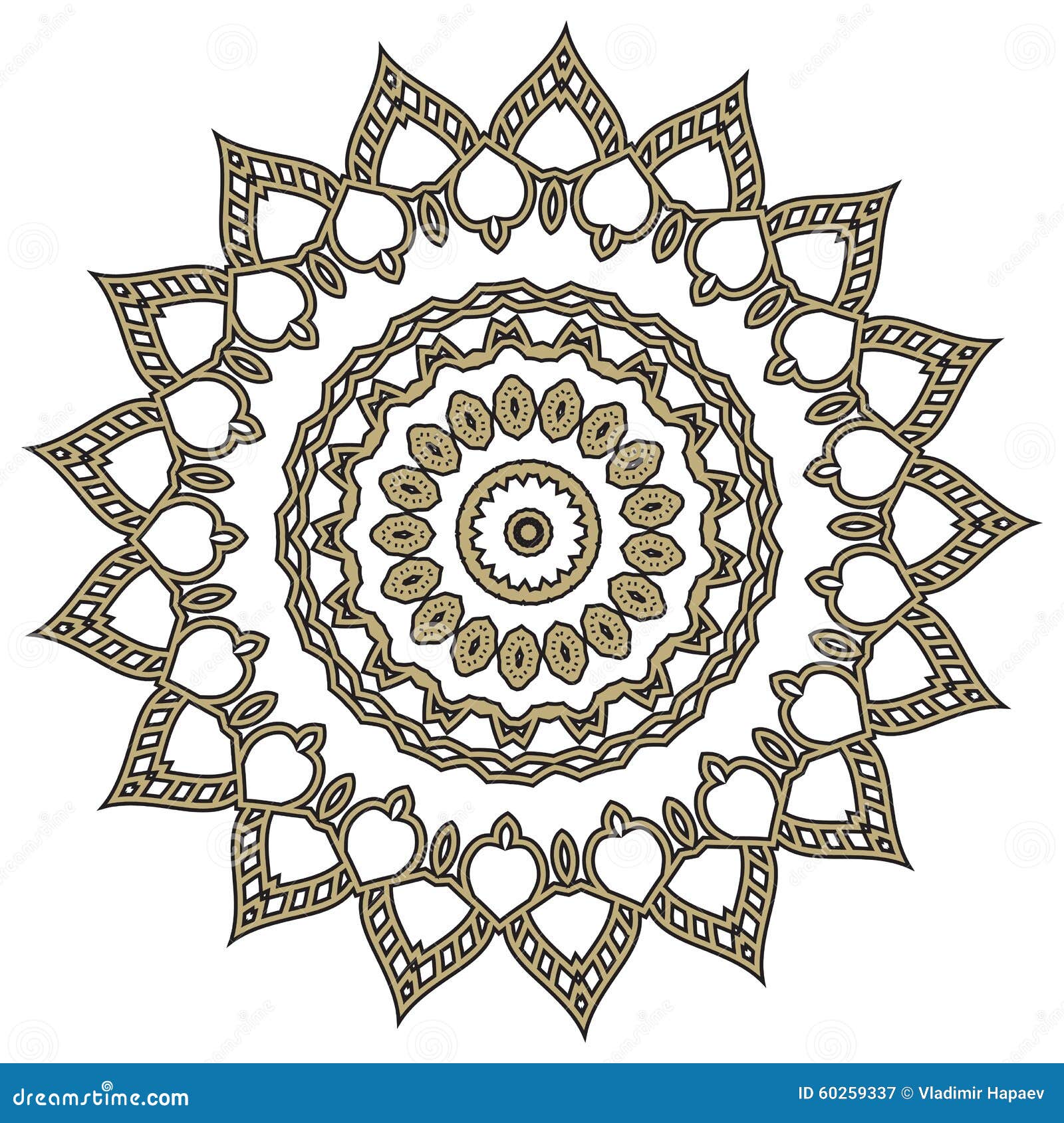 Download Floral Outline Frames And Borders. Monogram Mono Stock Vector - Illustration of insignia ...