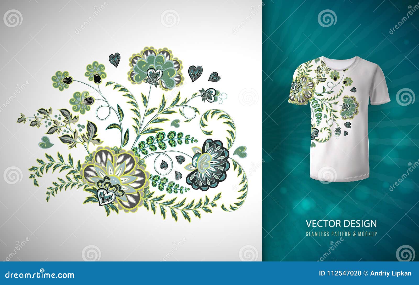 flower vector - Flower Illustration - T-Shirt
