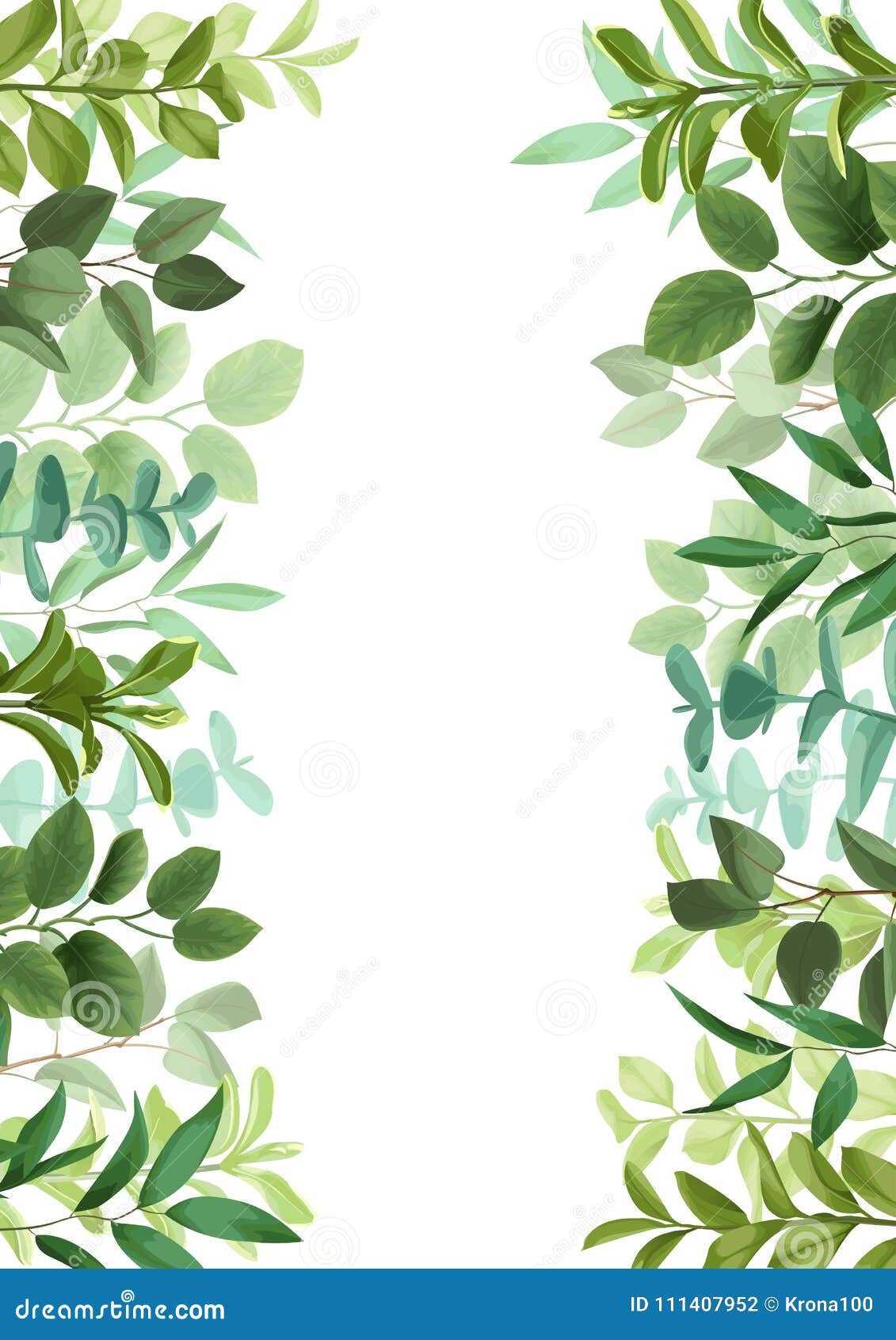 Template with Greenery stock vector. Illustration of floral 111407952 Template with Greenery stock vector. Illustration of floral 111407952