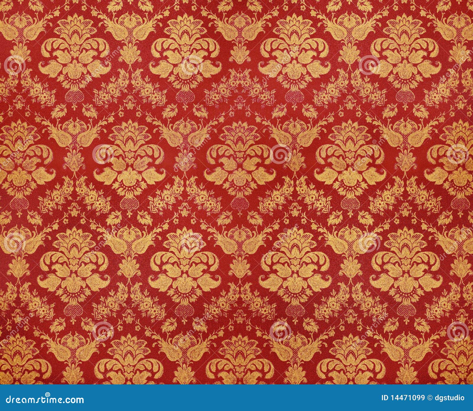 Luxury Red Gold Floral Wallpaper Stock Images 94 Photos