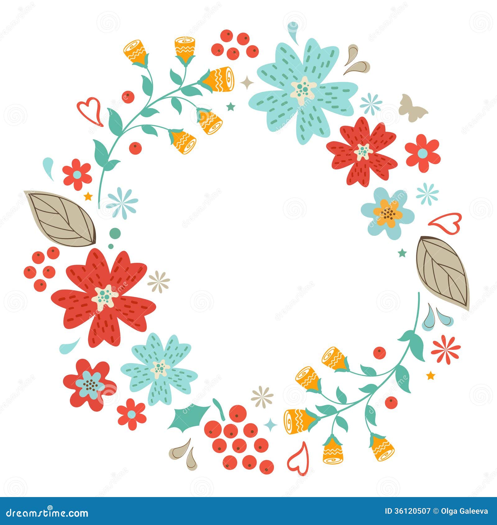 flower wreath clipart free - photo #40