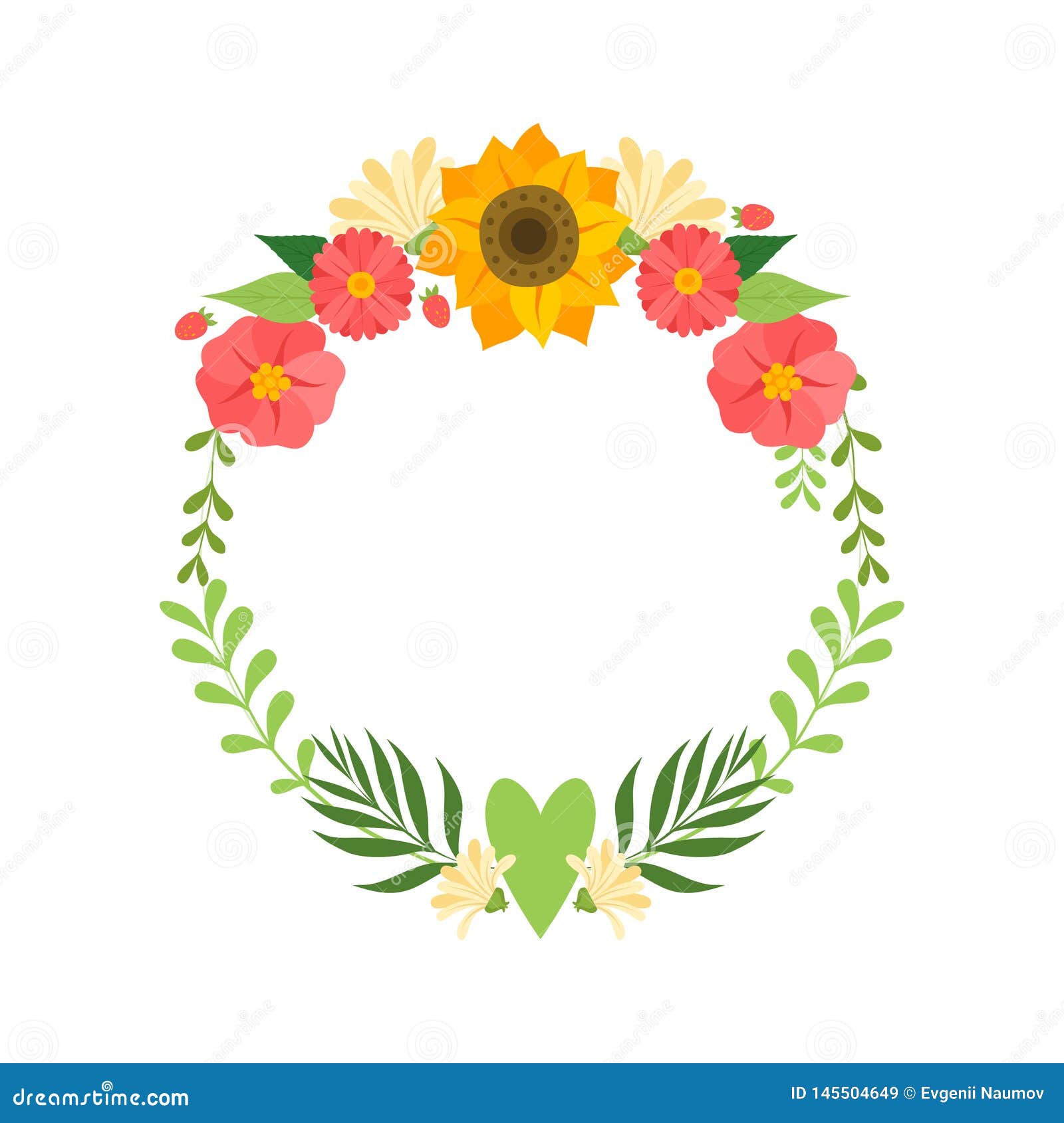 Download Sunflower Circle Border Stock Illustrations 252 Sunflower Circle Border Stock Illustrations Vectors Clipart Dreamstime