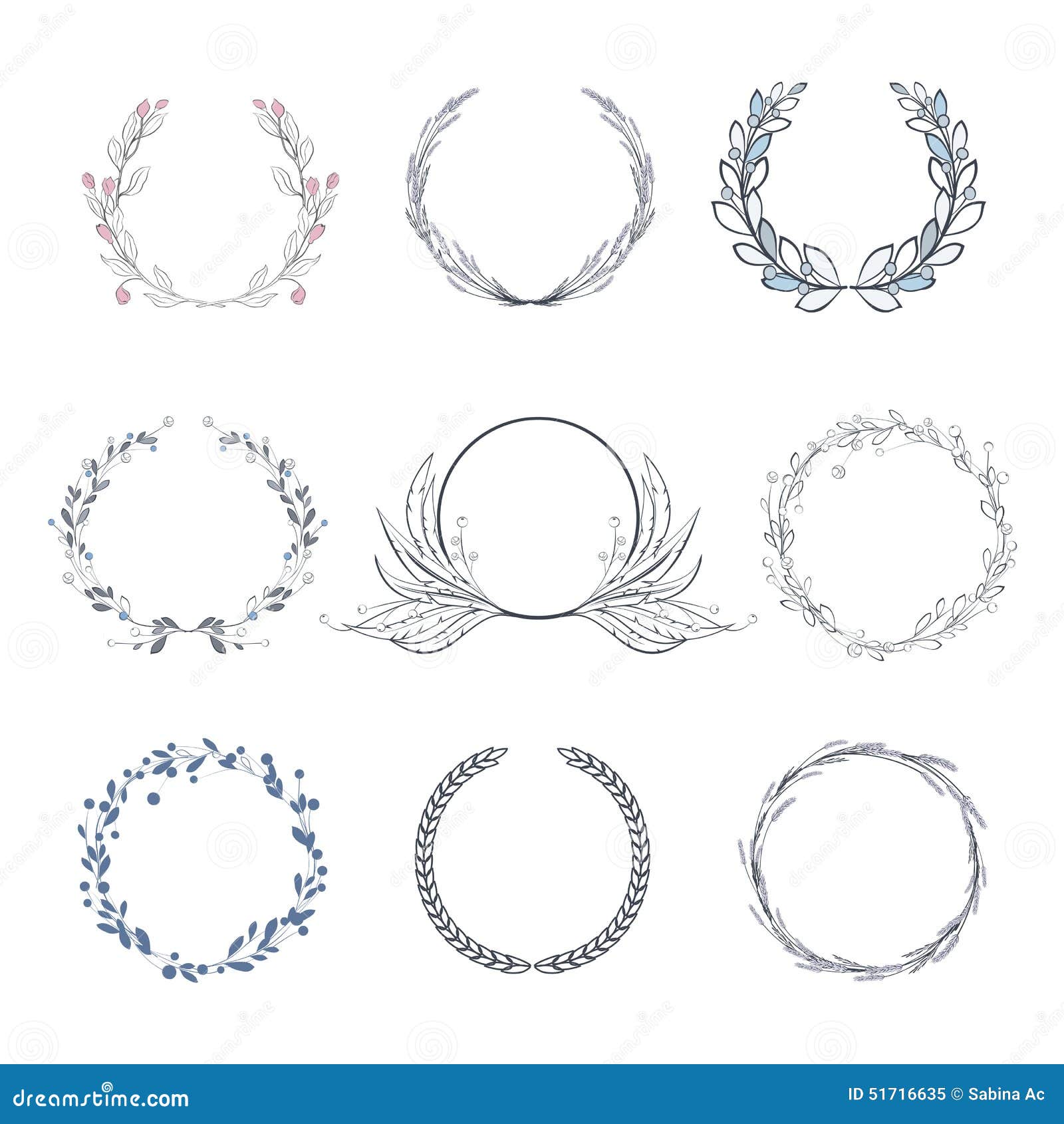 Free Free 286 Simple Flower Wreath Svg SVG PNG EPS DXF File