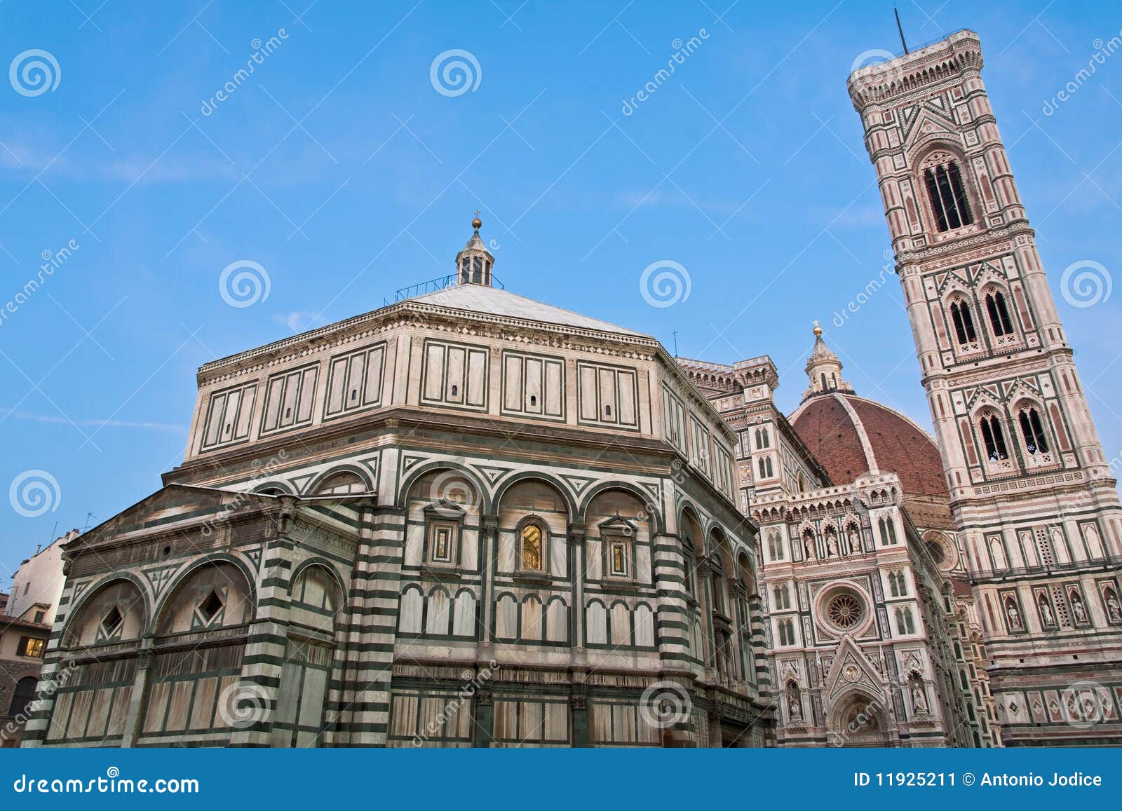 florence baptistery the dome giotto tower