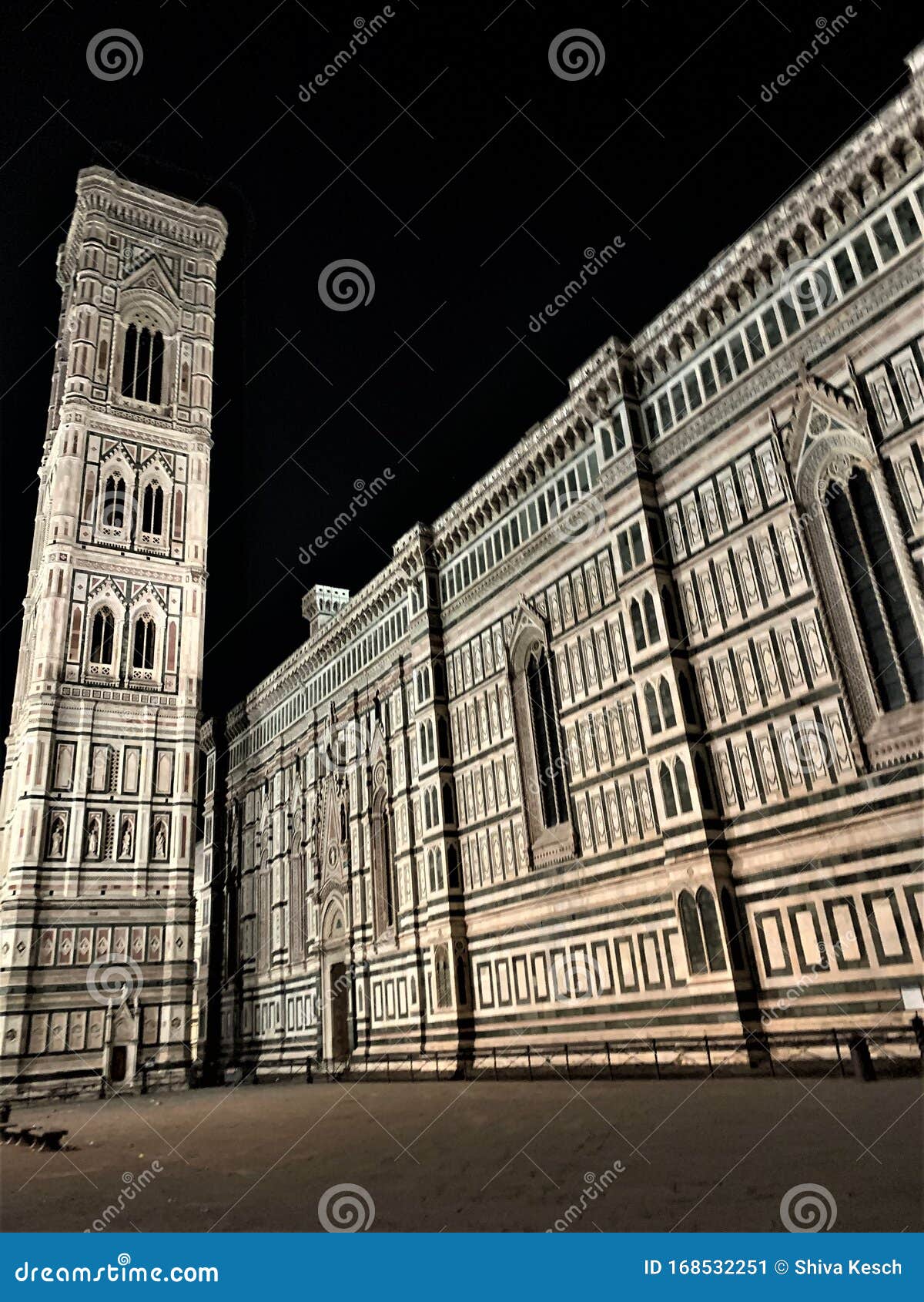 florence cathedral, formally the cattedrale di santa maria del fiore and giotto`s bell tower campanile