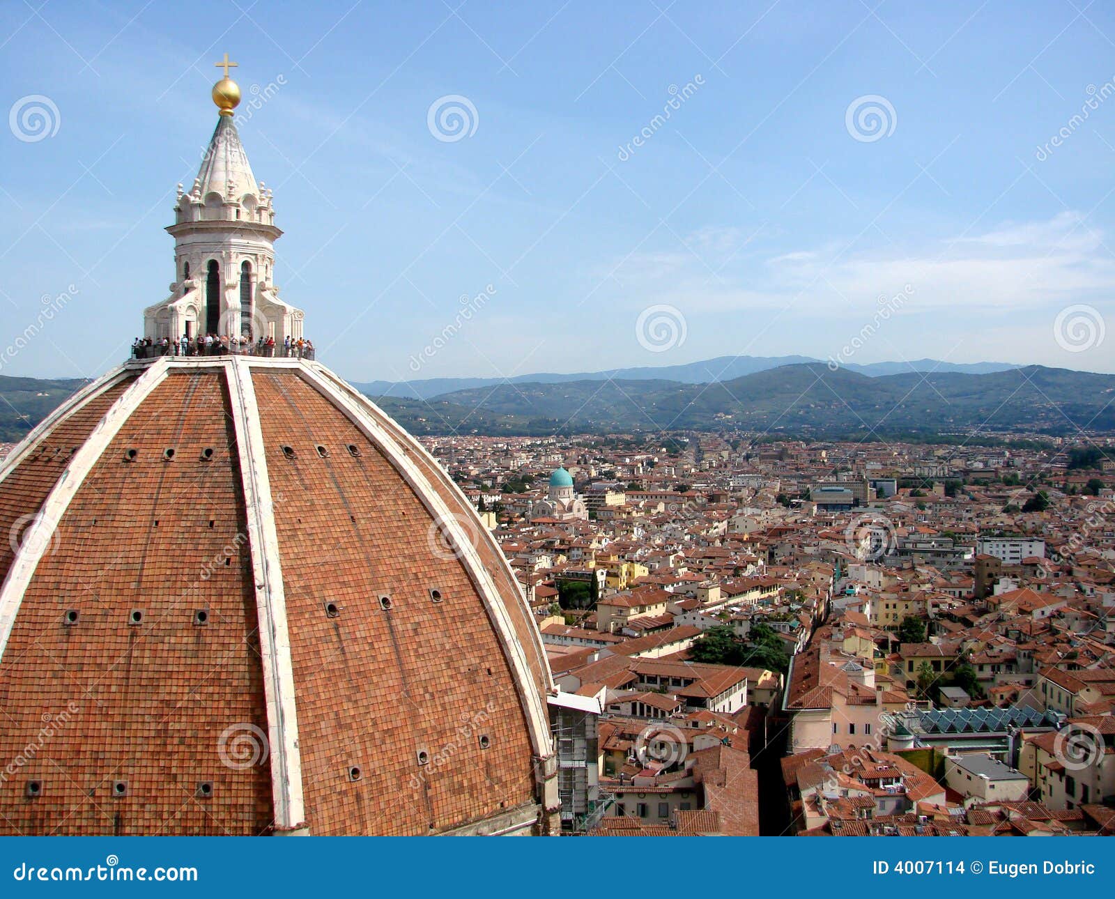 Florence the Dome stock photo. Image of zuccari, italy 4007114