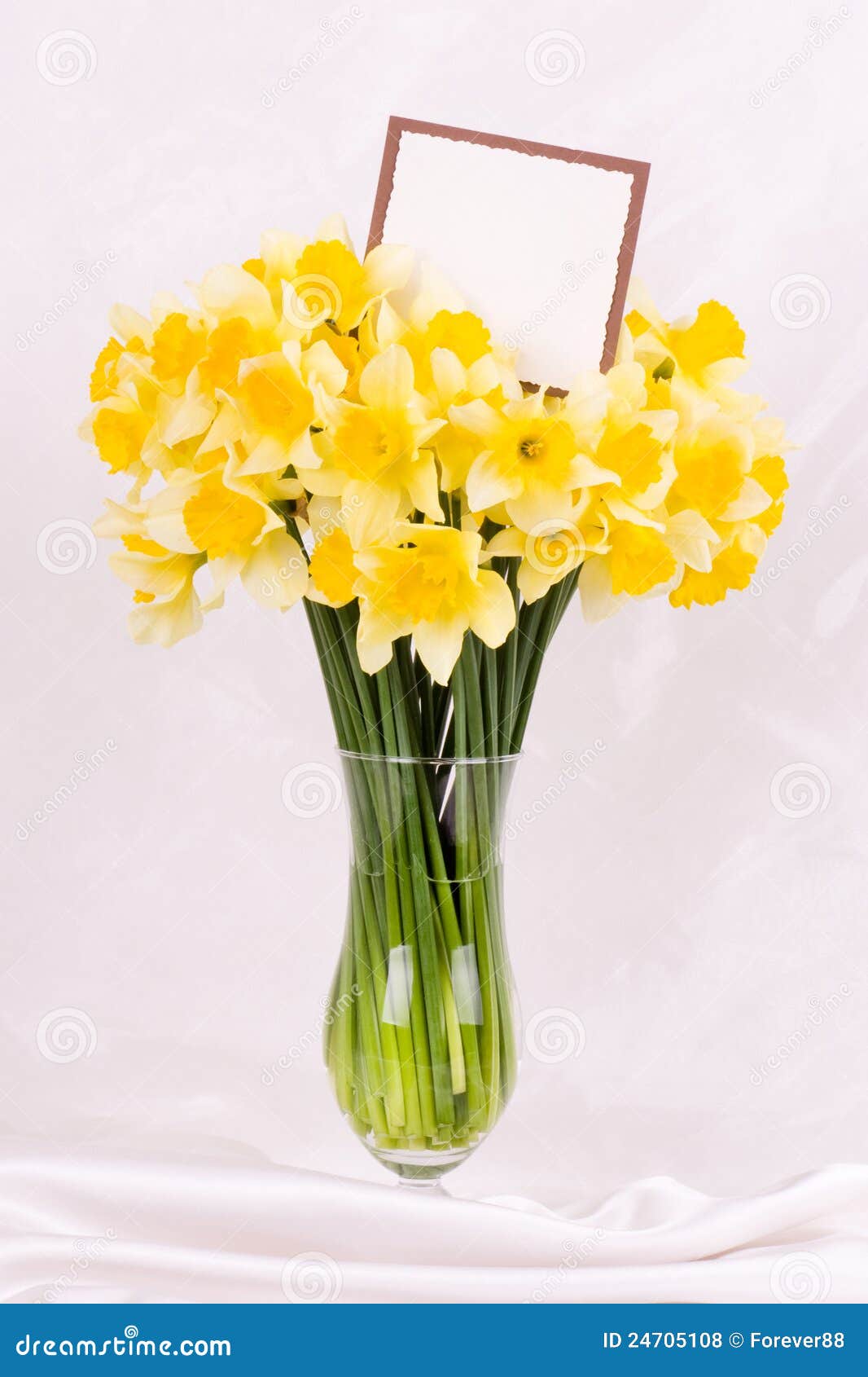 Florero Cristal Amarillo