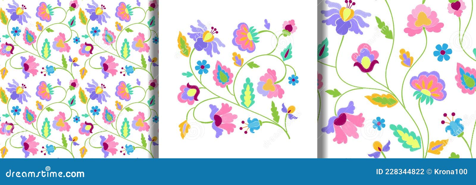 Flores De Fantasía Estampado De Bordado Y Patrones Sin Fisuras Ilustración del Vector - Ilustración de planta, resorte: 228344822 Flores De Fantasía Estampado De Bordado Y Patrones Sin Fisuras Ilustración del Vector - Ilustración de planta, resorte: 228344822
