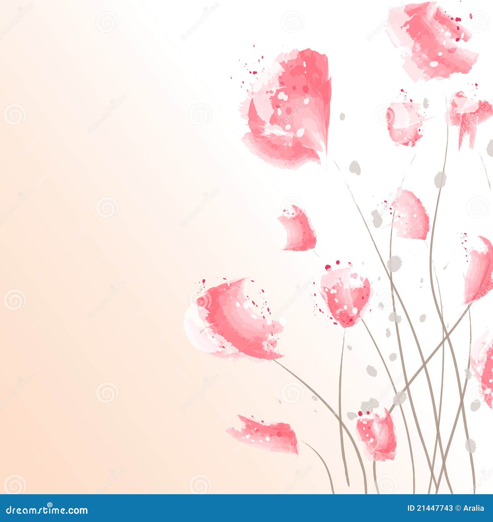 Flores en colores pastel stock de ilustración. Ilustración de lindo - 21447743 Flores en colores pastel stock de ilustración. Ilustración de lindo - 21447743