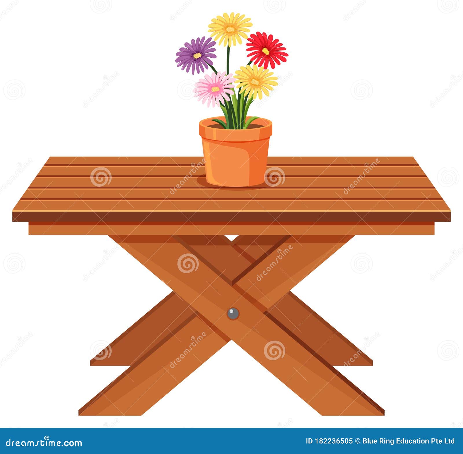 Flores Sobre Una Mesa De Madera De Fondo Blanco Ilustración del Vector - Ilustración de fondo, objeto: 182236505 Flores Sobre Una Mesa De Madera De Fondo Blanco Ilustración del Vector - Ilustración de fondo, objeto: 182236505