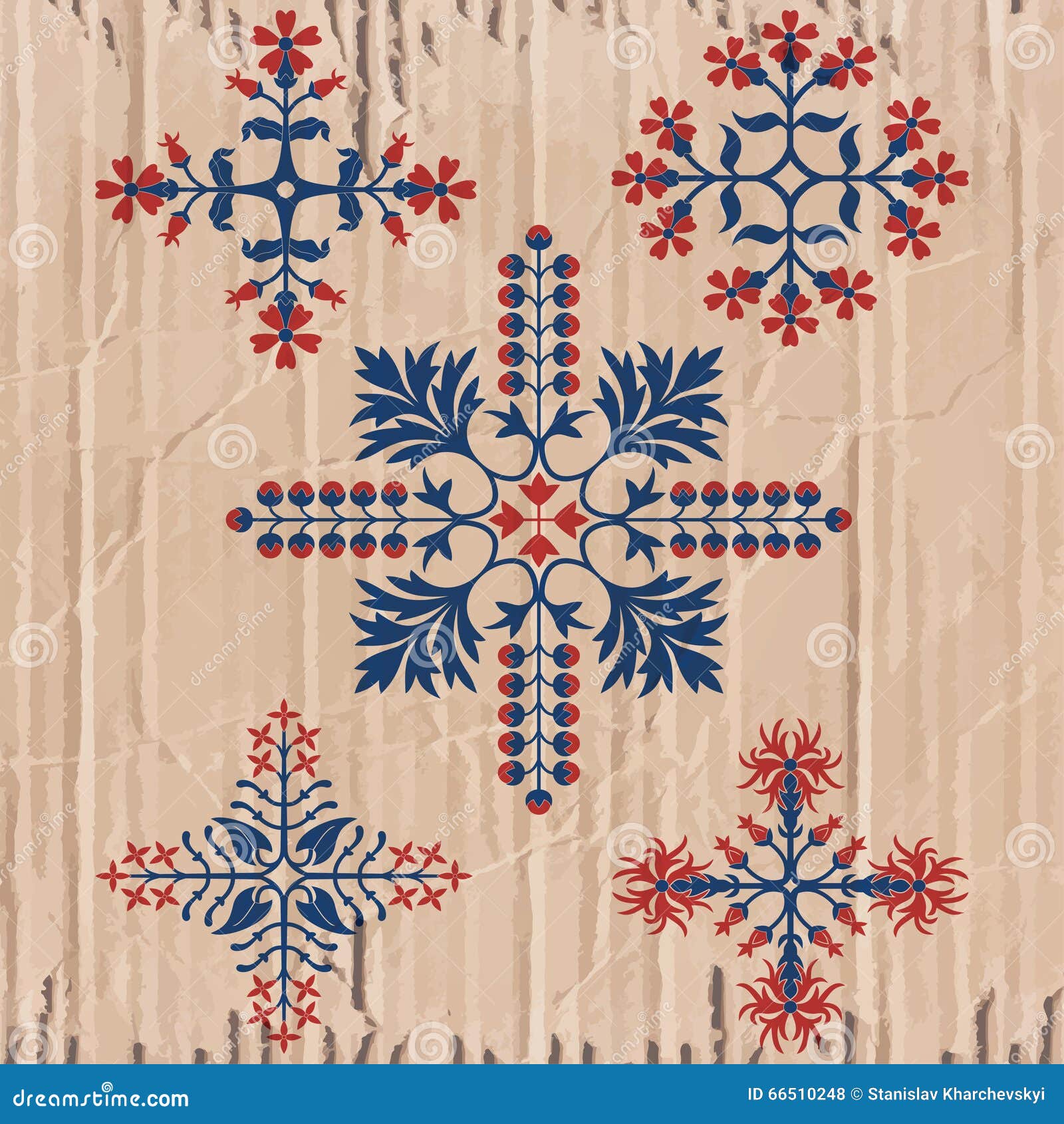 floriated ornament - pattern