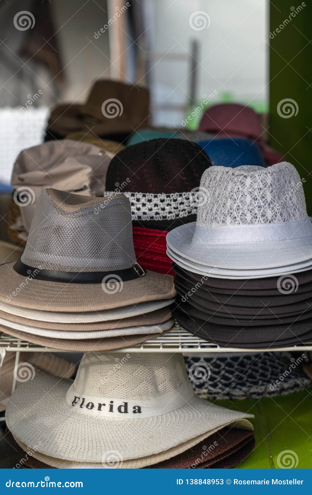 Stacks of Men`s Hats for Sale Stock Image - Image of white, warm: 138848953