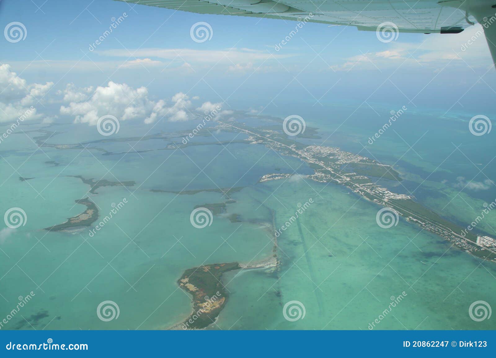 Florida Keys by air stock image. Image of color, peace 20862247
