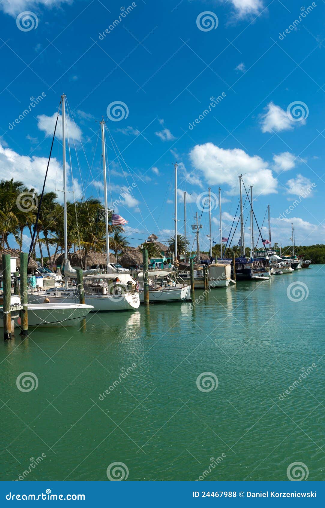 Florida Keys Marina stock photo. Image of states, outdoors 