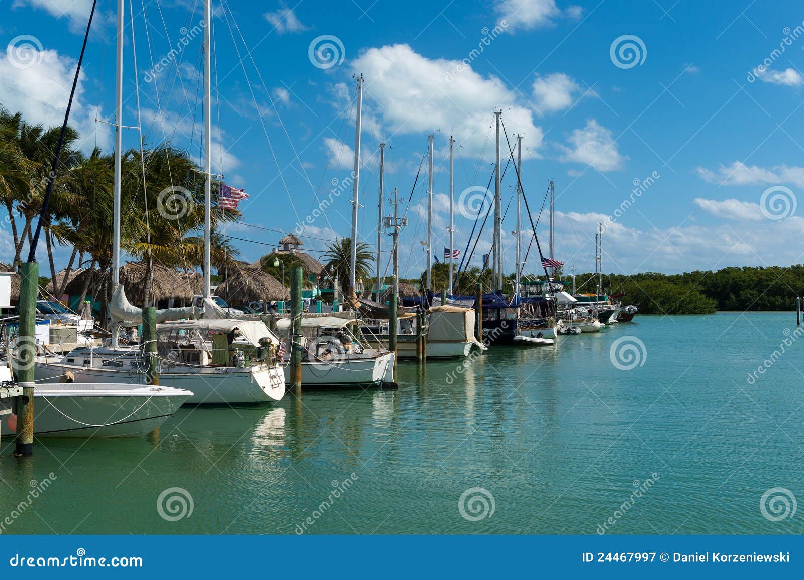 Florida Keys Marina stock image. Image of keys, water 24467997