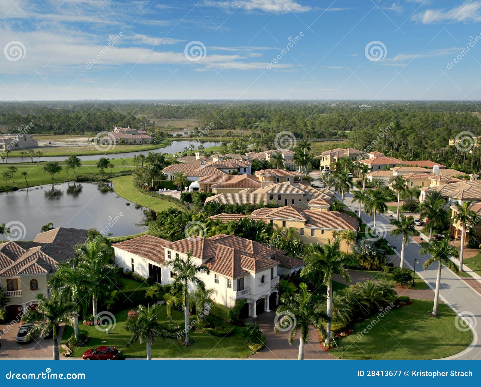 florida neighborhood flyover