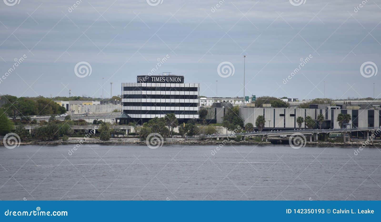 Florida Times Union, Jacksonville, Florida Editorial Stock Photo