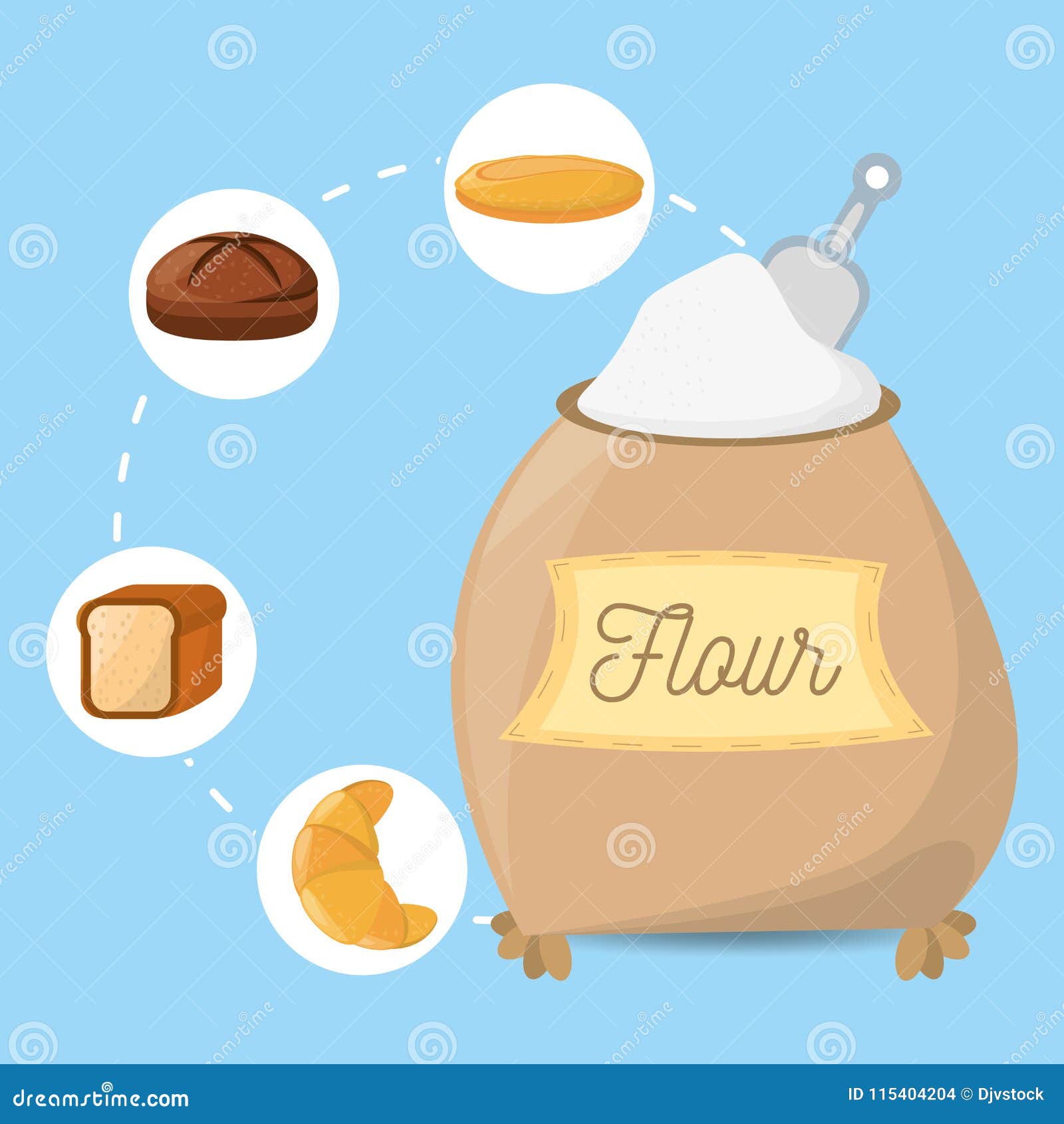 flour ingient bakery bread